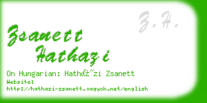 zsanett hathazi business card